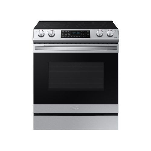 Samsung 30" 6.3 cu. ft Smart Slidein Electric Range & Reviews Wayfair